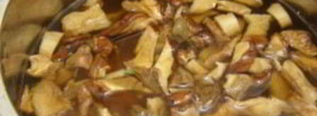 грибная лапша из сушеных грибов. Шаг 6