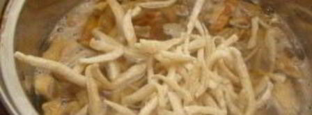 грибная лапша из сушеных грибов. Шаг 7