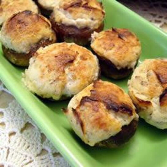 Рецепт аппетитные фаршированные шампиньоны