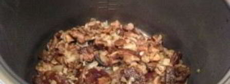 белые грибы в мультиварке. Шаг 3