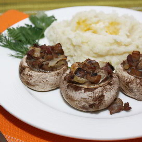 Рецепт фаршированные шампиньоны