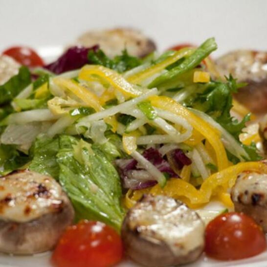 Рецепт фаршированные шляпки шампиньонов