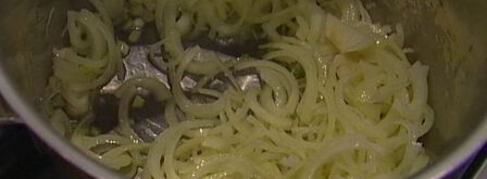 грибы, фаршированные перловкой. Шаг 4