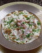 Грибы под соусом Бешамель