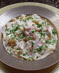 Грибы под соусом Бешамель