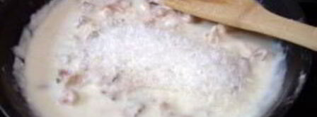 грибы под соусом бешамель. Шаг 7