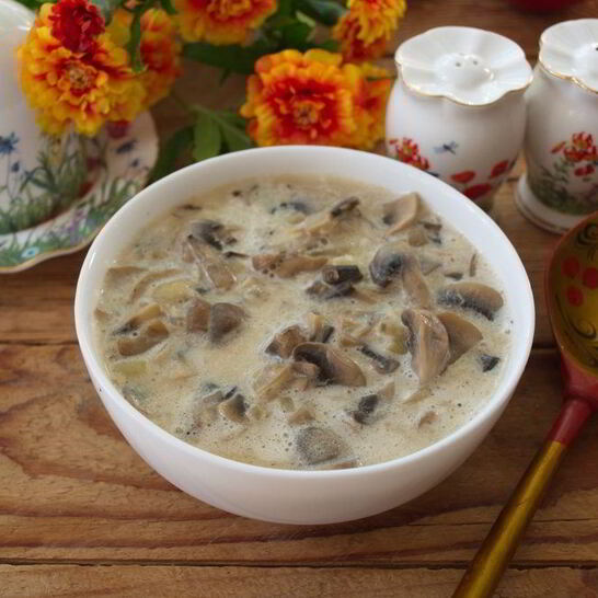 Рецепт грибы под соусом