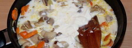 грибы с сырными сконами. Шаг 6