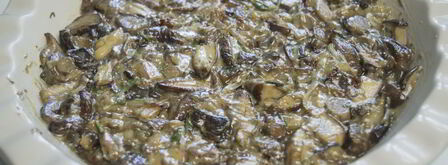 грибы в сметане под сыром. Шаг 5