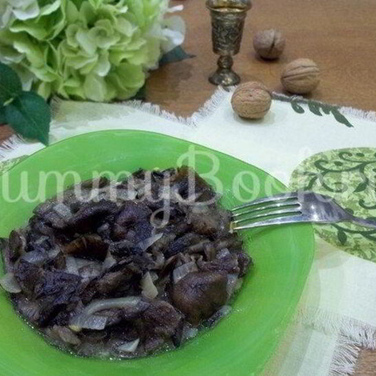 Рецепт грибы, жареные с луком