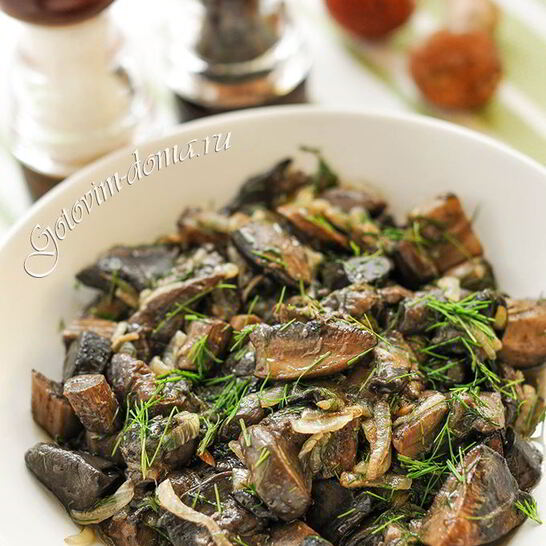 Рецепт грибы жареные