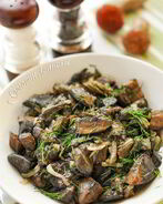 Грибы жареные