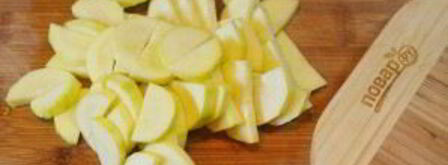 лисички с кабачками жареные. Шаг 4