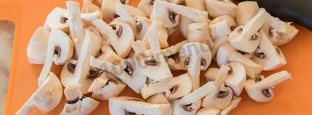 мороженные шампиньоны. Шаг 3