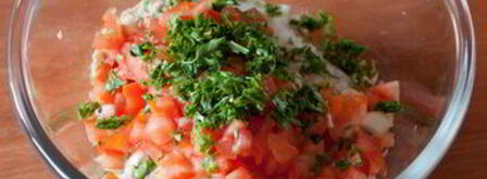 шампиньоны, фаршированные мясом. Шаг 3