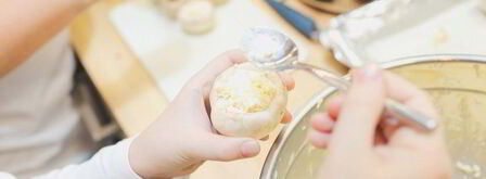 шампиньоны, фаршированные сыром. Шаг 3