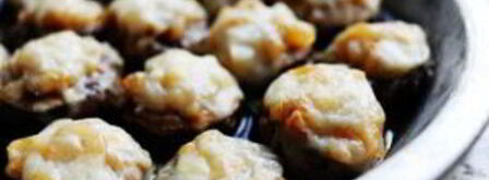 шампиньоны под сыром в духовке. Шаг 8