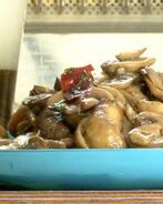 Шампиньоны с чесноком