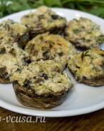 Шампиньоны с креветками