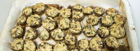 шампиньоны с креветками. Шаг 8