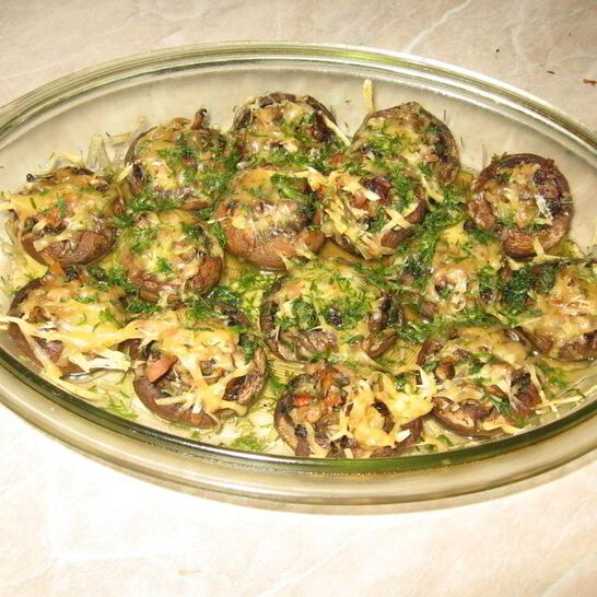 Рецепт шампиньоны в микроволновке