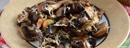 шампиньоны, запеченные с сыром и чесноком. Шаг 6