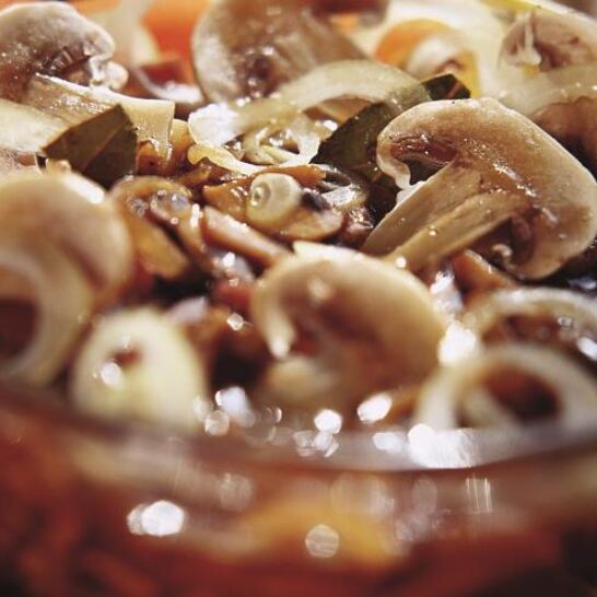 Рецепт соленые шампиньоны