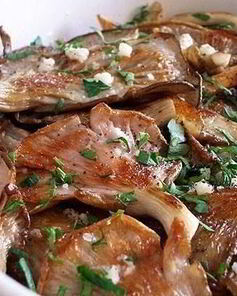 Вешенки жареные