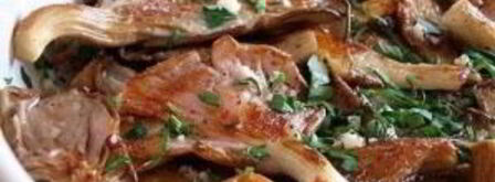 вешенки жареные. Шаг 8