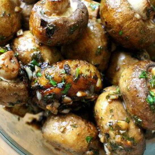 Рецепт запеченные шампиньоны с прованскими травами