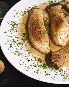 Жареные еринги в соусе