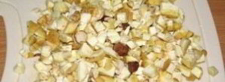 жареные маслята с картошкой. Шаг 2