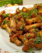 Жареные рыжики