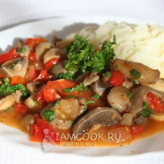 Рецепт грибной гуляш