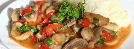 грибной гуляш. Шаг 11