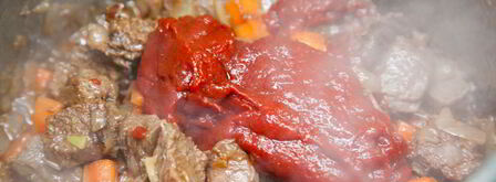 гуляш из говядины со сладким перцем. Шаг 7