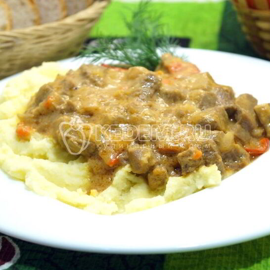 Рецепт гуляш из говядины