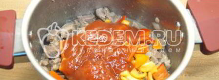 гуляш из говядины. Шаг 2