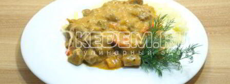 гуляш из говядины. Шаг 8