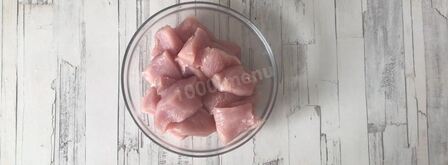 гуляш из индейки с подливкой. Шаг 2