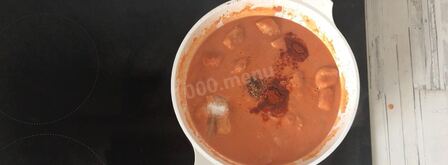 гуляш из индейки с подливкой. Шаг 6