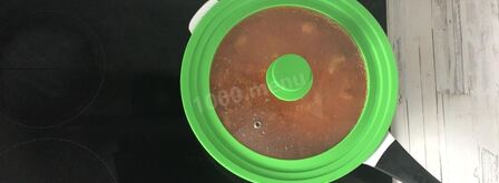 гуляш из индейки с подливкой. Шаг 7