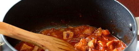 гуляш из куриного филе. Шаг 10