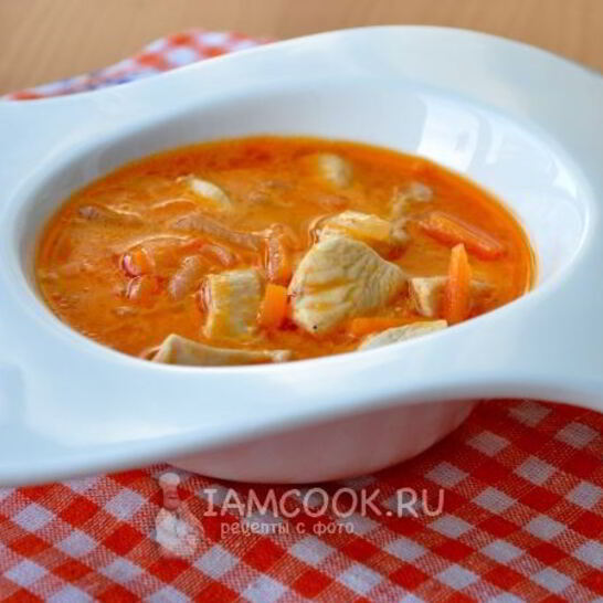 Рецепт гуляш из куриной грудки