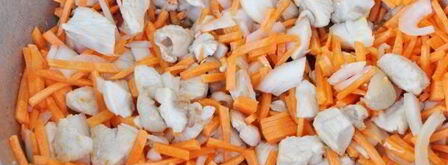 гуляш из куриной грудки. Шаг 6