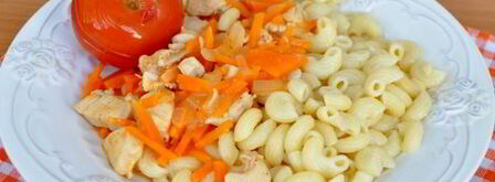 гуляш из куриной грудки. Шаг 10