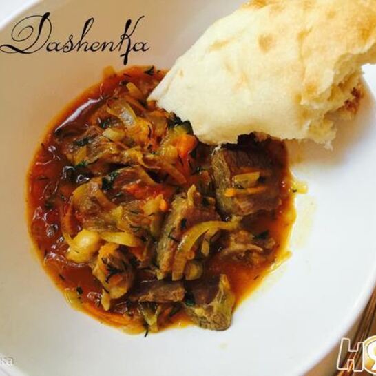 Рецепт гуляш из отварного мяса