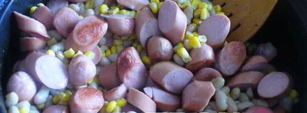 гуляш из сосисок. Шаг 3