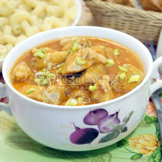 Рецепт гуляш из свинины