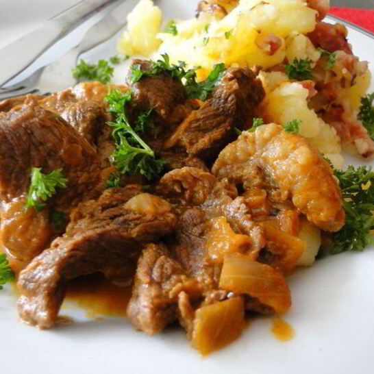 Рецепт гуляш из телятины по-австрийски